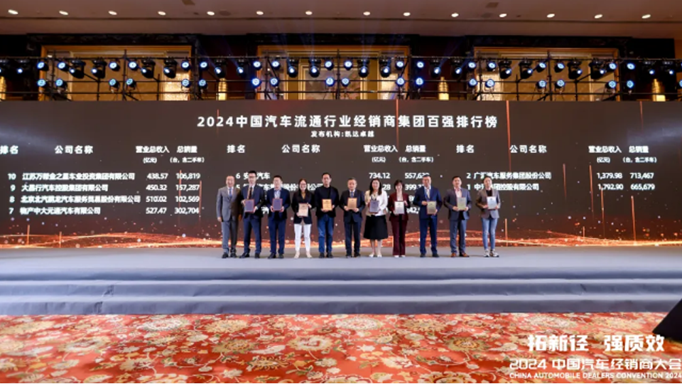 再進(jìn)一位！北汽鵬龍躍至中國(guó)汽車(chē)經(jīng)銷(xiāo)商百?gòu)?qiáng)榜第八